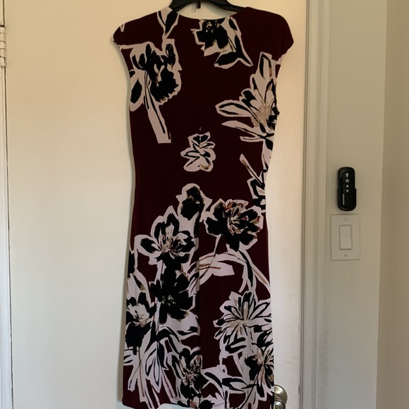 Lauren by Ralph Lauren sleeveless wrap dress size 8 - Picture 4 of 4